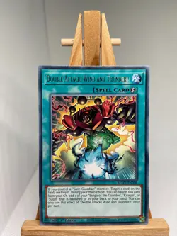 Double Attack! Wind And Thunder!! - Rare 1st Edition MAZE-EN008 - NM - YuGiOh - Image 1
