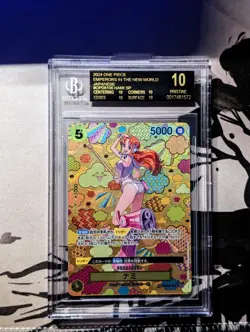 One Piece OP09 OP08-106 Nami SP Japanese BGS 10 Black Label - Image 1