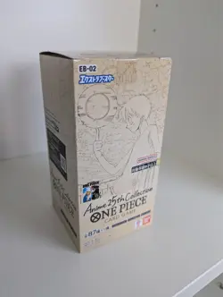 One Piece TCG EB-02 Anime 25th Collection Japanese Booster Box NEW & SEALED - Image 1