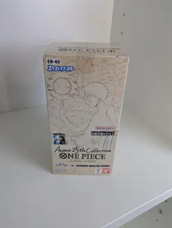 One Piece TCG EB-02 Anime 25th Collection Japanese Booster Box NEW & SEALED - Image 2