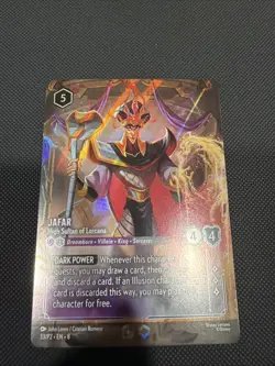 Jafar - High Sultan of Lorcana (Store Championship) 33 Disney Lorcana Promo... - Image 1