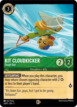 Kit Cloudkicker - Tough Guy 26 Disney Lorcana Promo Cards Promo NM Cold Foil - Image 1