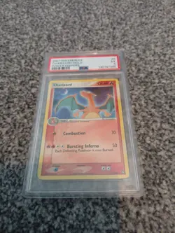 Pokemon Charizard 6/108 EX Power Keepers Holo Rare Card Graded PSA 5 - Image 1