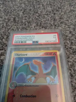 Pokemon Charizard 6/108 EX Power Keepers Holo Rare Card Graded PSA 5 - Image 2