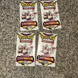 4 x Pokemon Sampling Pack (3 Cards in each) Lost Origin - Fun Pack - RARE Sample - Image 1