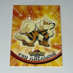 Arcanine #59 NM Topps Black Label Non Foil Pokemon Card Near Mint - Image 1