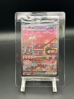 Mew ex 053 SV Scarlet & Violet Promo Sealed Holo Pokemon Card Full Art - Image 1