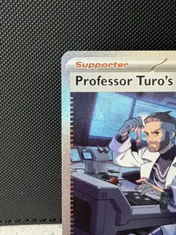 Pokemon Card TCG - Professor Turo's Scenario 257/182 - Paradox Rift - SIR - NM ⭐ - Image 3