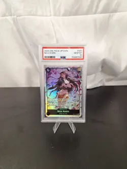 PSA 10 Nico Robin OP12-087 Legacy of the Master Bandai One Piece card - Image 1
