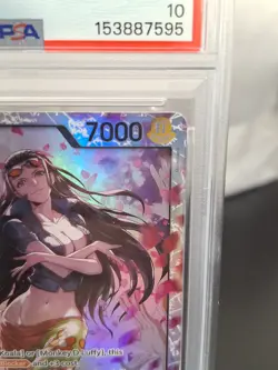 PSA 10 Nico Robin OP12-087 Legacy of the Master Bandai One Piece card - Image 4