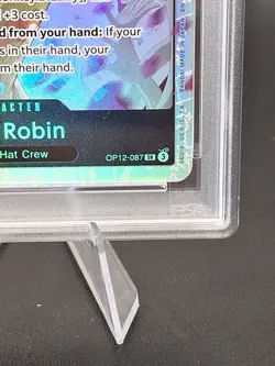 PSA 10 Nico Robin OP12-087 Legacy of the Master Bandai One Piece card - Image 5