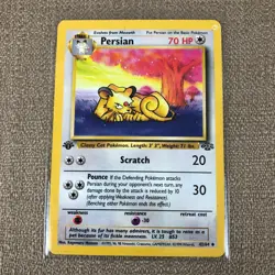 Persian Pokemon Card 42/64 First Edition - Image 1