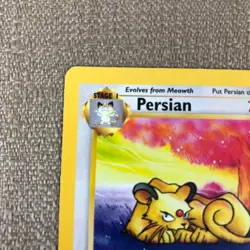 Persian Pokemon Card 42/64 First Edition - Image 2