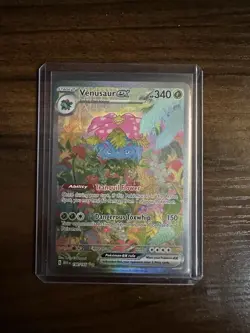 Pokemon TCG Venusaur EX Card 198/165 SV Scarlet & Violet 151 - Image 1