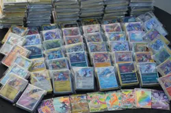 50x Pokemon Card Bundle TCG Pokemon Collection Rare Holo Cards 5 Holos/Reverse - Image 1