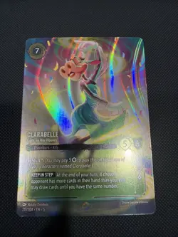 Lorcana Clarabelle - Light on Her Hooves (Enchanted) NM Holofoil - Image 1