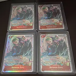 Bandai One Piece Card Game Play Set Roronoa Zoro EB04-007 Foil Alt Art Eng 4 - Image 1