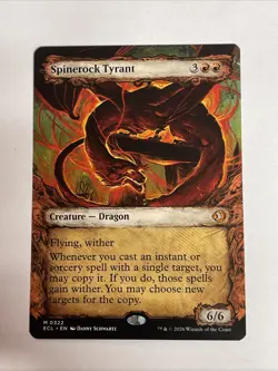 Spinerock Tyrant (0322) (Showcase) Lorwyn Eclipsed #322 Mythic - Image 1