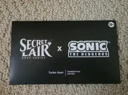 Secret Lair x Sonic Turbo Gear Foil Set - Magic The Gathering OPENED - Image 1