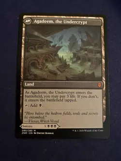 Wizards of the Coast MTG Agadeem's Awakening 90/280 Mythic DFC Black EN - Image 2