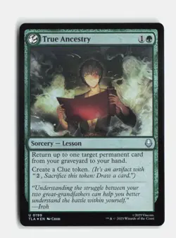 True Ancestry 199 Foil Avatar: The Last Airbender MTG NM - Image 1