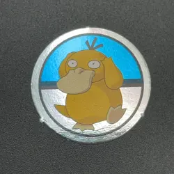 Psyduck Pokemon Paper Ginpika Medal Card Nintendo Japanese Rare TCG S206-7 - Image 3