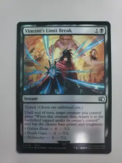 MTG Vincent's Limit Break Final Fantasy Foil Common - Image 1