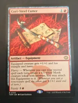 Cori-Steel Cutter Tarkir: Dragonstorm MTG Regular Near Mint - Image 1