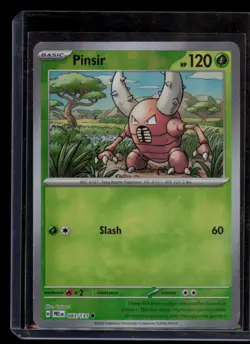 Pinsir (Master Ball Pattern) 003/131 Holo Common Prismatic Evolutions Pokemon NM - Image 1