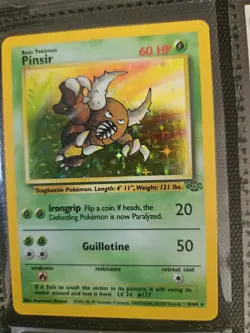 Pinsir 9/64 Holo Rare Jungle Pokemon Lightly Played - Image 1