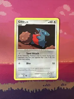 Pokemon Card Gible Supreme Victors Common 106/147 Near Mint - Image 1