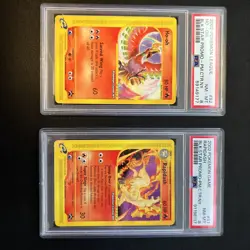 Rapidash Ho-oh Black Star Promo New York Pokemon Center Stamped PSA 9 Set - Image 1