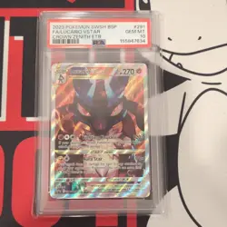 The Pokemon Company Pokemon TCG PSA 10 Lucario VSTAR Holo EN SWSH291 Promo - Image 1