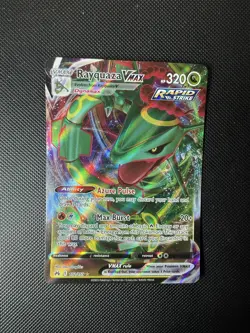 NM Rayquaza VMAX 102/159 Crown Zenith Ultra Rare Pokemon Card - Image 1