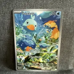 Ducklett 109/086 Illustration Rare IR - English Pokemon TCG - White Flare - Image 5