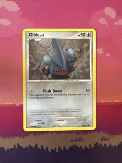 Pokemon Card Gible Mysterious Treasures Common 85/123 Near Mint - Image 1