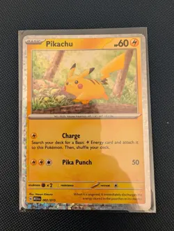 RARE - 2024 Pikachu Pokemon - McDonald’s Promo 002/015 - Image 1
