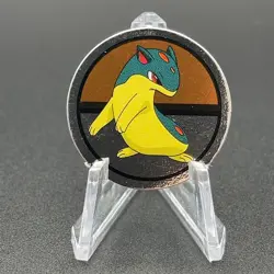 Quilava Pokemon Paper Ginpika Medal Card Nintendo Japanese Rare TCG S206-6 - Image 1