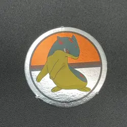 Quilava Pokemon Paper Ginpika Medal Card Nintendo Japanese Rare TCG S206-6 - Image 3