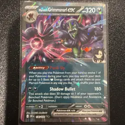 Marnies's Grimmsnarl ex - 136/182 - Double Rare - Destined Rivals - Pokemon Card - Image 1