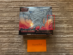 (TORN PLASTIC) Pokemon - CHAOS RISING Pokemon Center ETB Elite Trainer Box - Image 1