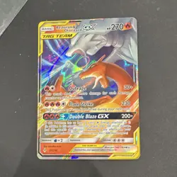 Reshiram & Charizard GX TAG TEAM LP/MP - Image 1