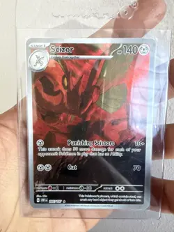 Pokemon Scizor 205/197 Scarlet & Violet Obsidian Flames Full Art - Image 1