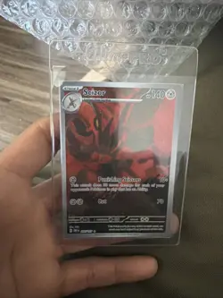 Pokemon Scizor 205/197 Scarlet & Violet Obsidian Flames Full Art - Image 2