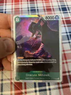Dracule Mihawk OP12-030 SR Legacy Of The Master One Piece Card Game English - Image 1