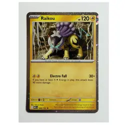 Raikou MEG 048/132 Cosmos Holo Pokemon Mega Evolutions NM - Image 1