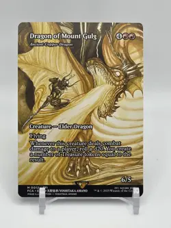 Dragon of Mount Gulg - Ancient Copper Dragon MTG Final Fantasy: Through the Ages - Image 1