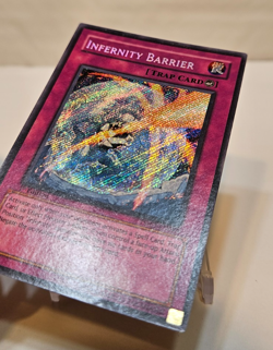 Infernity Barrier TSHD-EN089 Secret Rare 1st Edition Yugioh 1948 - Image 2
