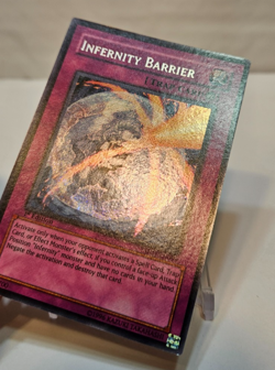 Infernity Barrier TSHD-EN089 Secret Rare 1st Edition Yugioh 1948 - Image 3