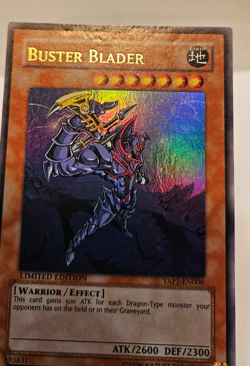Buster Blader YAP1-EN006 Ultra Rare Limited Edition Yugioh 2015 - Image 5